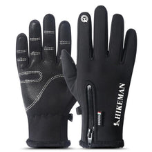 Load image into Gallery viewer, CUHAKCI Winter Mittens Touched Screen Gloves Waterproof Men Women Warm Windproof Bicycle Anti Slip Mittens Ski Cycling Gloves