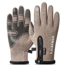 Load image into Gallery viewer, CUHAKCI Winter Mittens Touched Screen Gloves Waterproof Men Women Warm Windproof Bicycle Anti Slip Mittens Ski Cycling Gloves