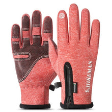 Load image into Gallery viewer, CUHAKCI Winter Mittens Touched Screen Gloves Waterproof Men Women Warm Windproof Bicycle Anti Slip Mittens Ski Cycling Gloves