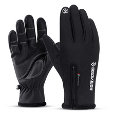 Load image into Gallery viewer, 5 Size Cold-proof Unisex Waterproof Winter Gloves Cycling Fluff Warm Gloves For Touchscreen Cold Weather Windproof Anti Slip